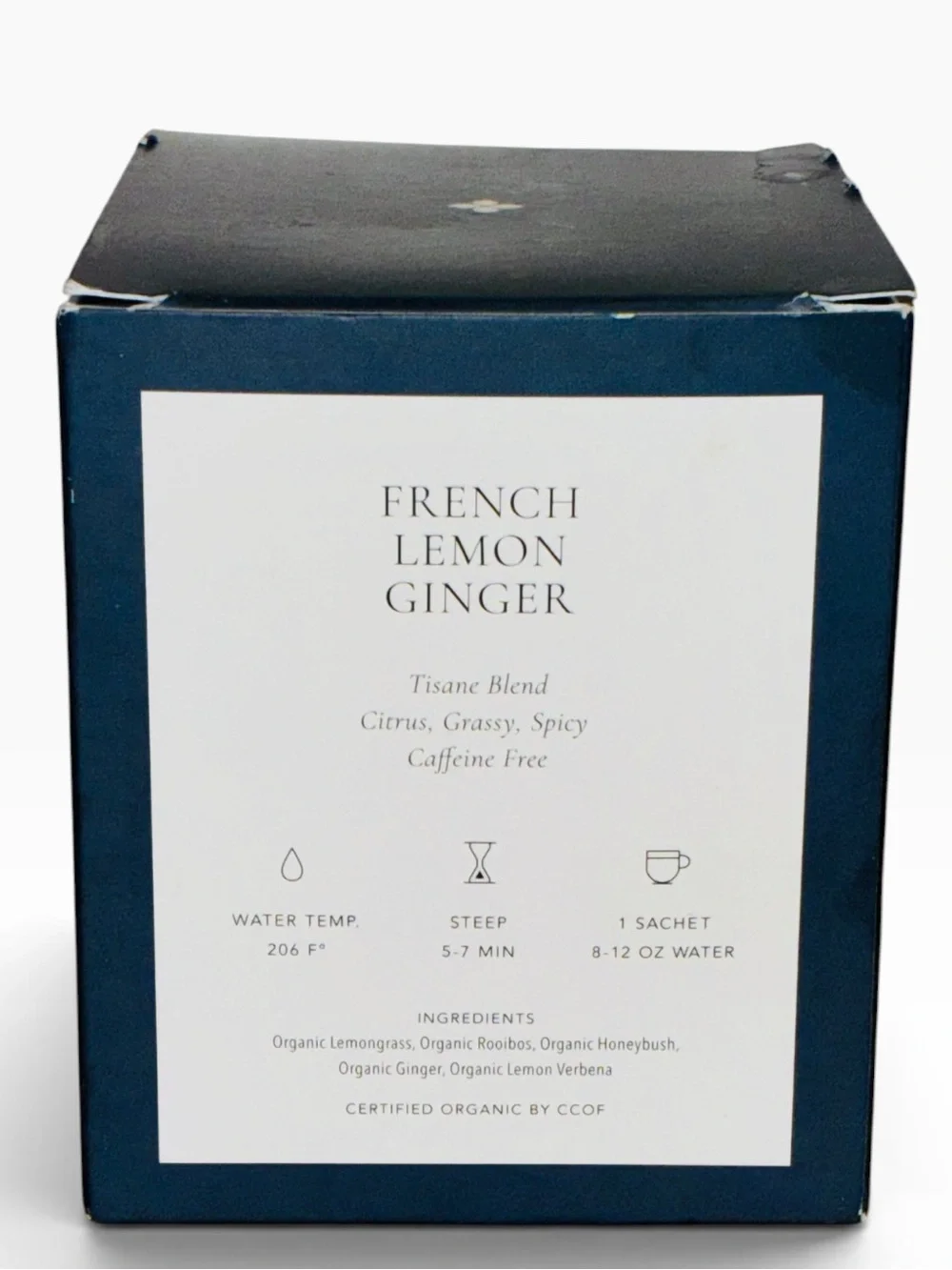 Art of Tea Organic French Lemon Ginger Tea Bags – 12 Count